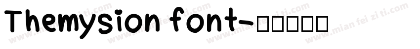 Themysion font字体转换